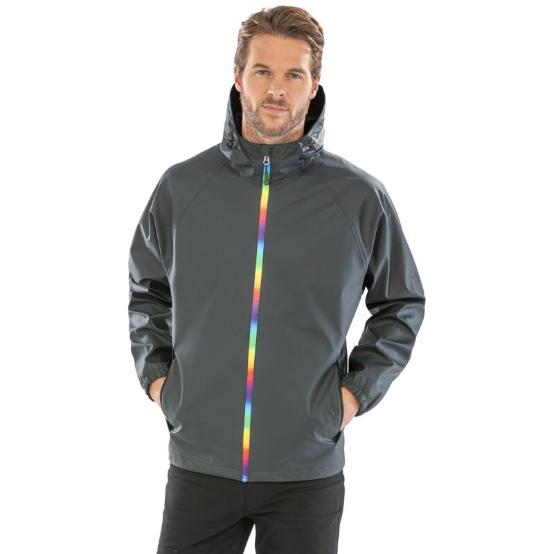 Result Recycled Prism PU Waterproof Jacket