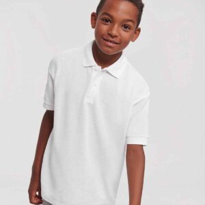 Russell Athletic Kids Poly/Cotton Pique Polo Shirt