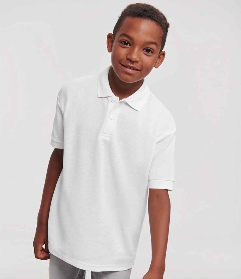 Russell Athletic Kids Poly/Cotton Pique Polo Shirt