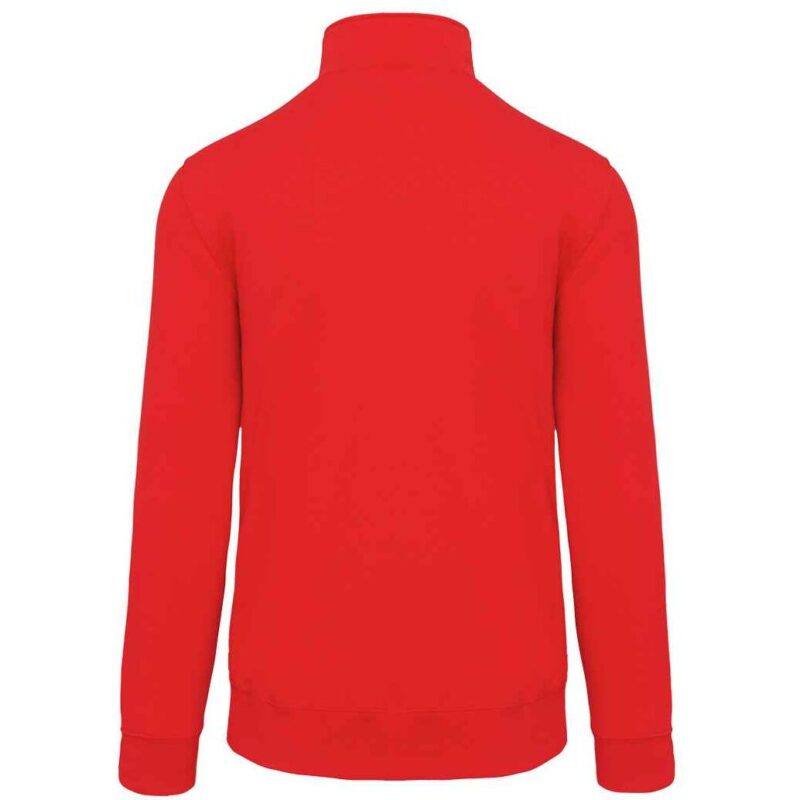 Kariban Zip Neck Sweatshirt