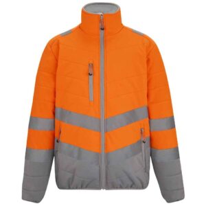 Regatta High Visibility Two Tone Thermal Baffle Jacket