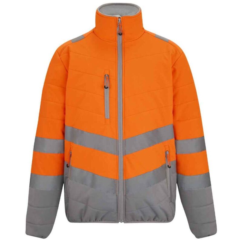 Regatta High Visibility Two Tone Thermal Baffle Jacket