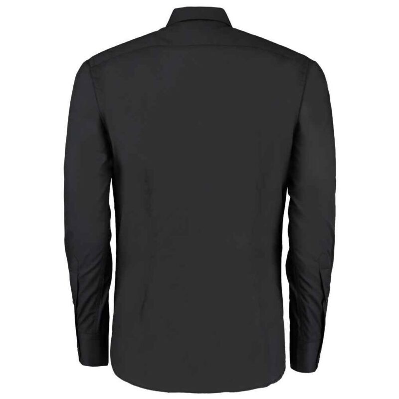 Kustom Kit Long Sleeve Slim Fit Business Shirt