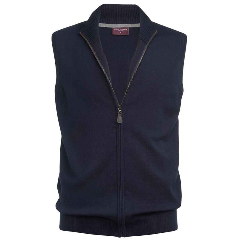 Brook Taverner Lincoln Knitted Zip Gilet