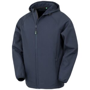 Result Recycled Three Layer Printable Hooded Soft Shell Jacket