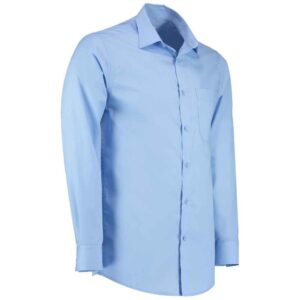 Kustom Kit Long Sleeve Tailored Poplin Shirt