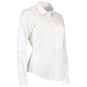 Kustom Kit Ladies Long Sleeve Tailored Poplin Shirt