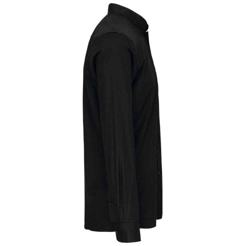Kariban Long Sleeve Mandarin Collar Shirt