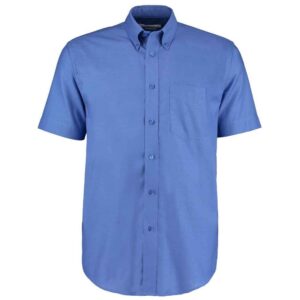 Kustom Kit Short Sleeve Classic Fit Workwear Oxford Shirt