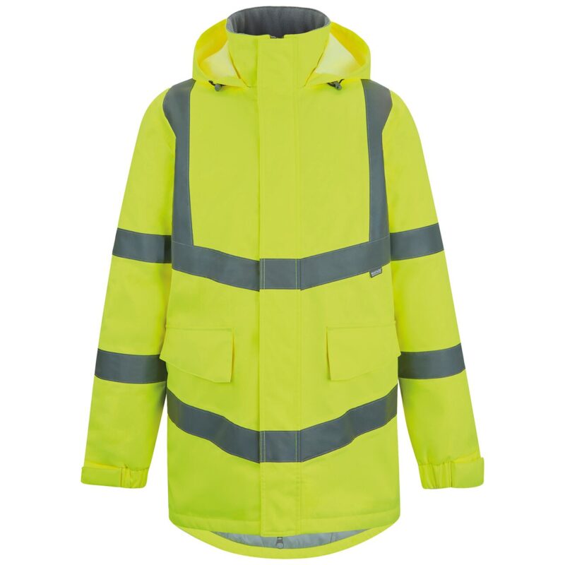 Regatta High Visibility Pro Contract Dover Parka