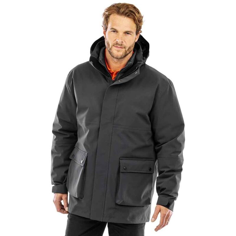 Result Recycled 3-in-1 Padded Ripstop Jacket