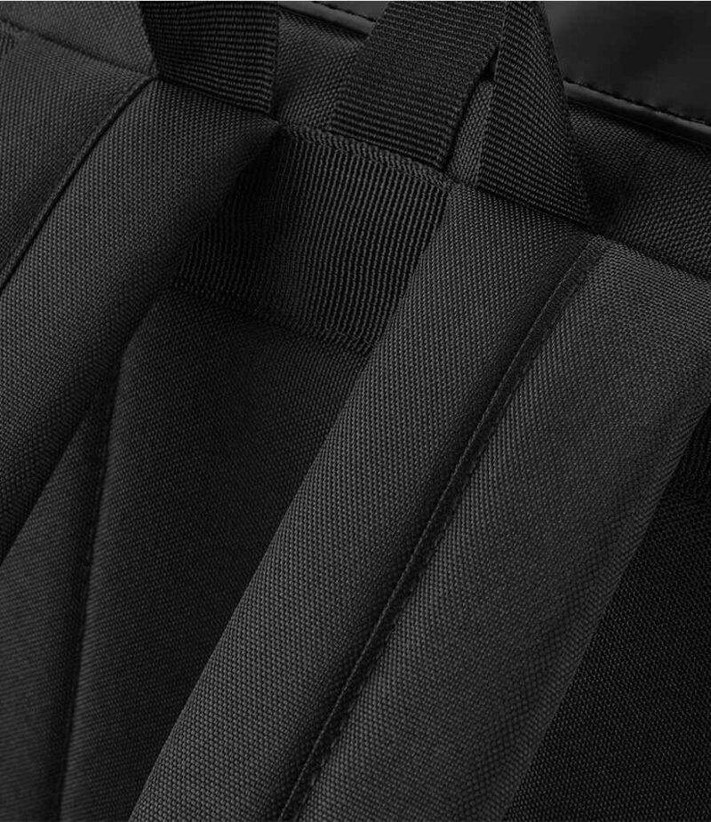 BagBase Matte PU Roll-Top Backpack