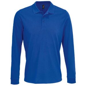 SOL'S Unisex Prime Long Sleeve Pique Polo Shirt