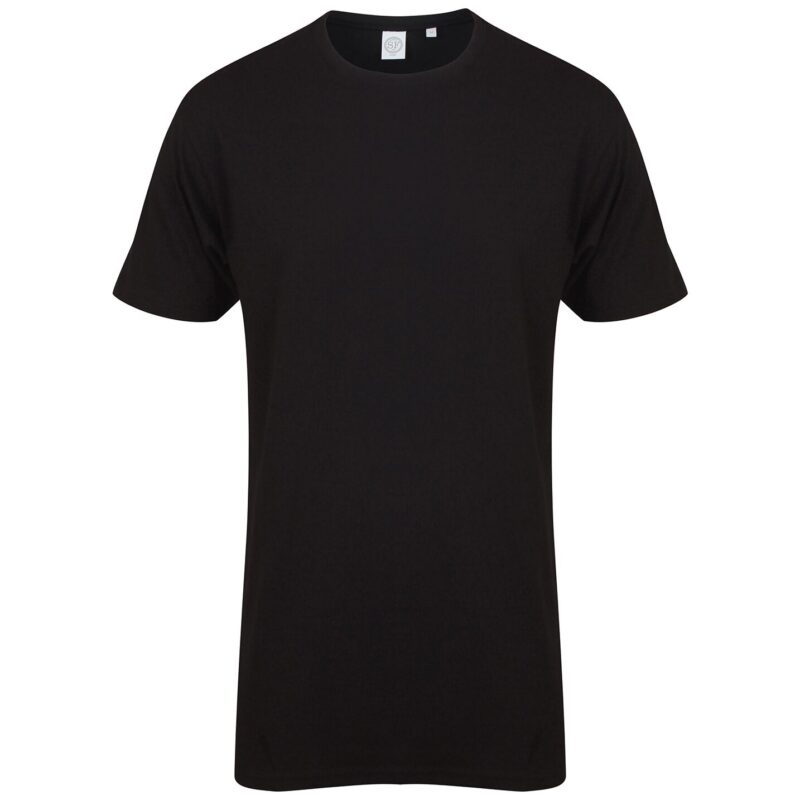 SF Clothing Longline Dipped Hem T-Shirt