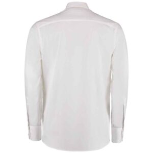 Kustom Kit Premium Long Sleeve Tailored Oxford Shirt