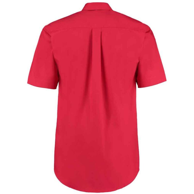 Kustom Kit Premium Short Sleeve Classic Fit Oxford Shirt
