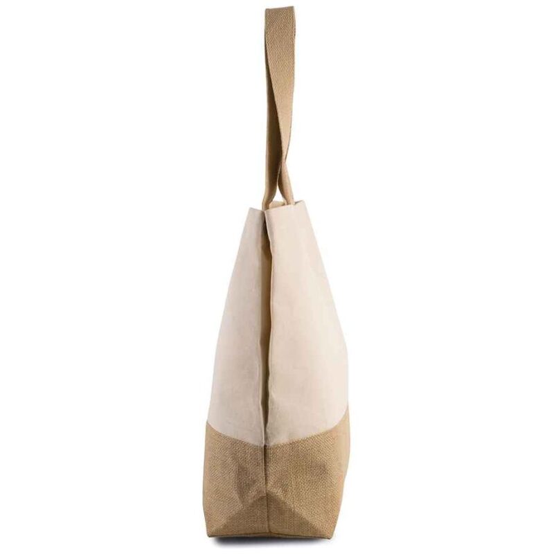Kimood Canvas & Jute Shopper