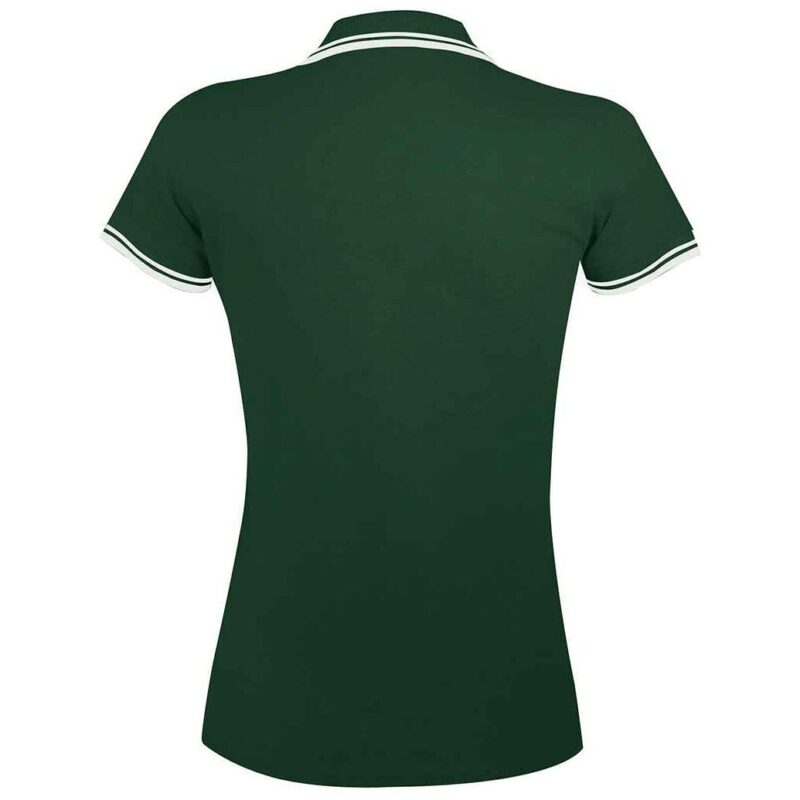 SOL'S Ladies Pasadena Tipped Cotton Pique Polo Shirt