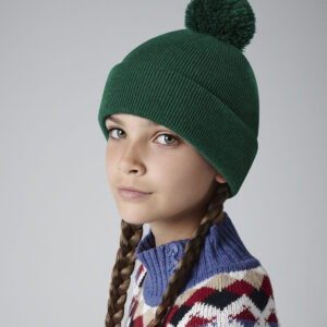 Beechfield Kids Original Pom Pom Beanie