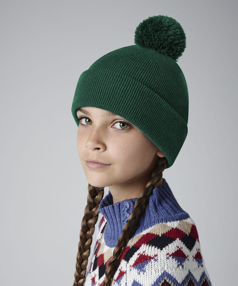 Beechfield Kids Original Pom Pom Beanie
