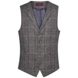Brook Taverner Memphis Tweed Waistcoat