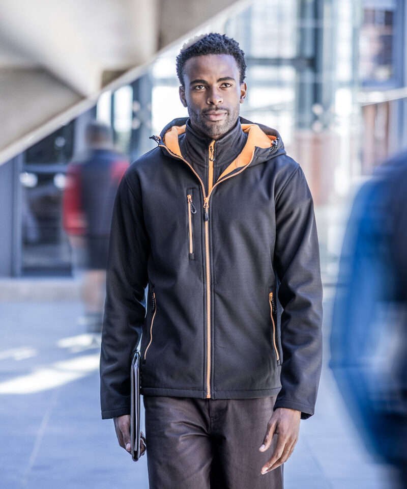 Regatta Navigate Two Layer Hooded Soft Shell Jacket