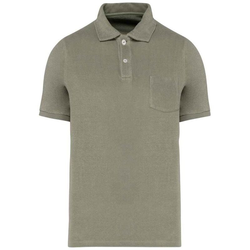 Native Spirit Terry Towel Polo Shirt