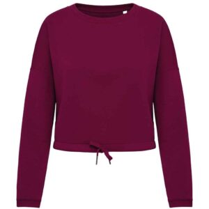 Native Spirit Ladies Oversized Cropped Sweatshirt