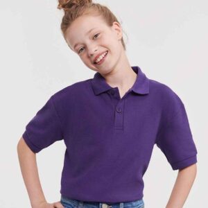 Russell Athletic Kids Poly/Cotton Pique Polo Shirt