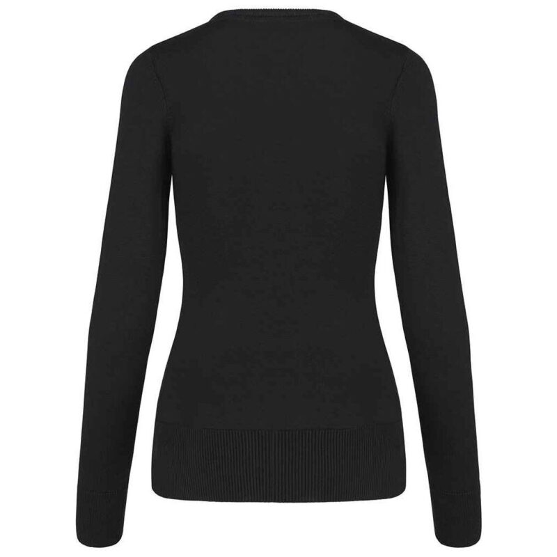 Kariban Ladies Cotton Acrylic V Neck Sweater