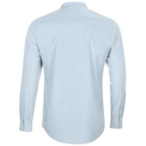 NEOBLU Bart Mao Collar Long Sleeve Poplin Shirt