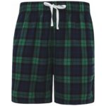 SF Clothing Tartan Lounge Shorts