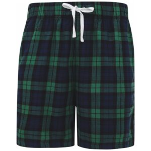 SF Clothing Tartan Lounge Shorts