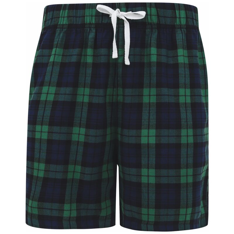 SF Clothing Tartan Lounge Shorts
