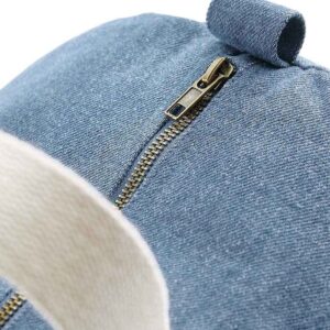 BagBase Denim Barrel Bag
