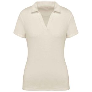 Native Spirit Ladies Terry Towel Polo Shirt