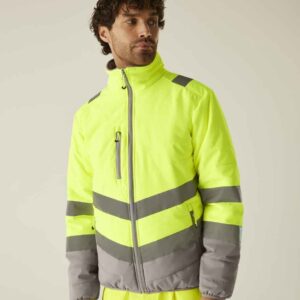 Regatta High Visibility Two Tone Thermal Baffle Jacket