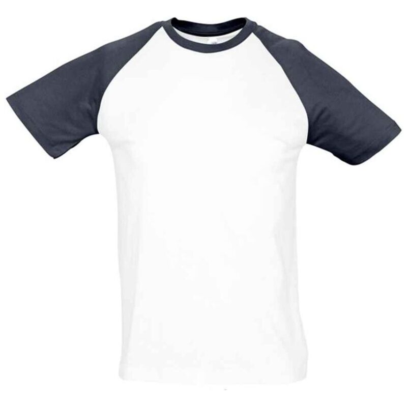 SOL'S Funky Contrast Baseball T-Shirt