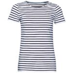 SOL'S Ladies Miles Striped T-Shirt
