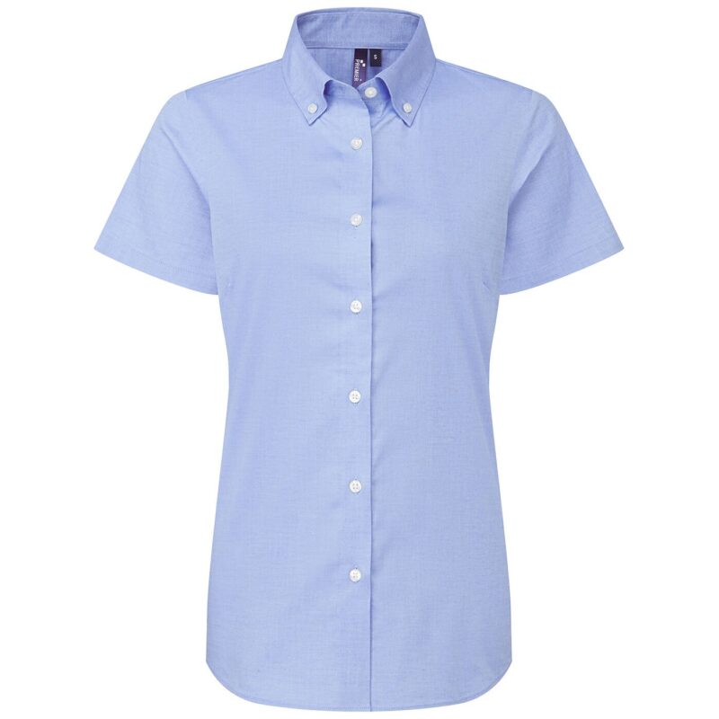 Premier Ladies Supreme Short Sleeve Oxford Shirt