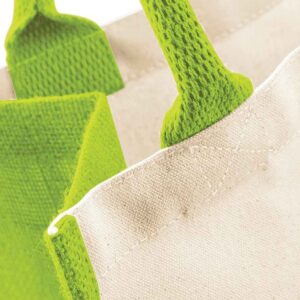 Westford Mill Printers Midi Jute Tote Bag