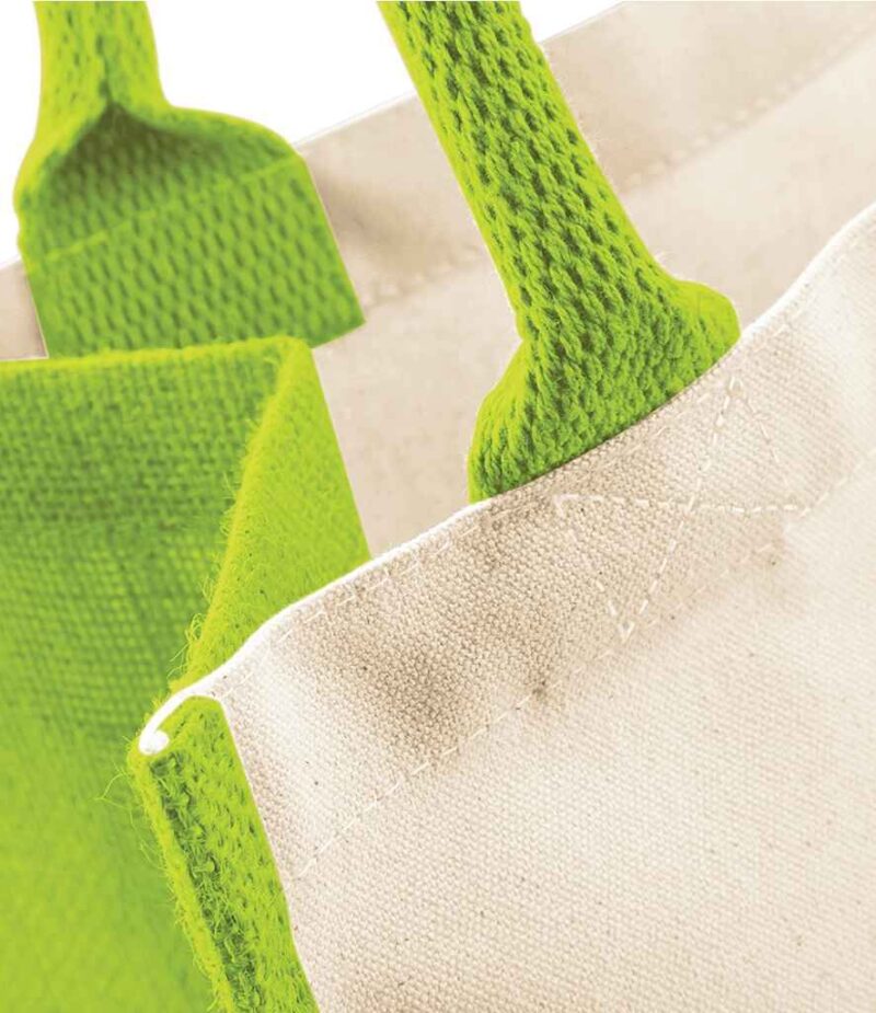 Westford Mill Printers Midi Jute Tote Bag