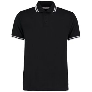 Kustom Kit Contrast Tipped Poly/Cotton Pique Polo Shirt