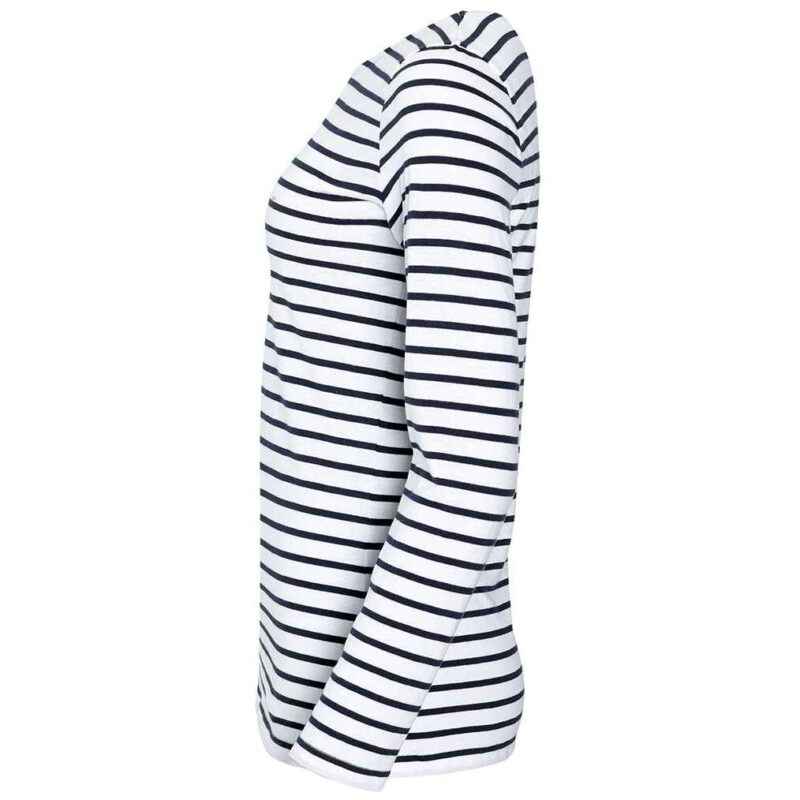 SOL'S Ladies Marine Long Sleeve Striped T-Shirt