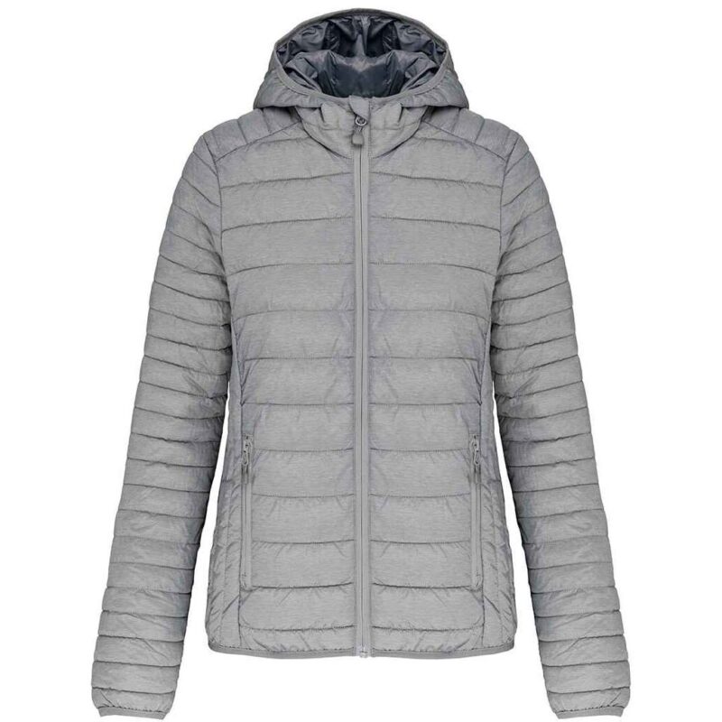 Kariban Ladies Lightweight Hooded Padded Jacket