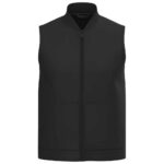 Native Spirit Unisex Twill Bodywarmer with Varsity Collar