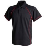 Finden + Hales Kids Performance Piped Polo Shirt