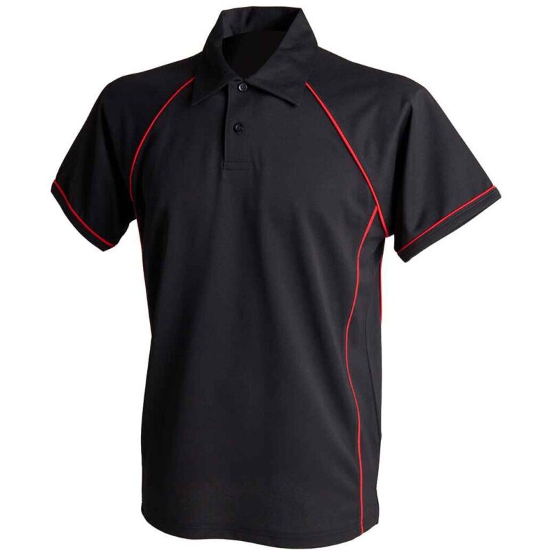 Finden + Hales Kids Performance Piped Polo Shirt