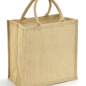 Brand Lab Natural Jute Tote Bag