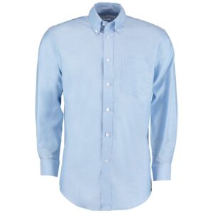Kustom Kit Long Sleeve Classic Fit Workwear Oxford Shirt